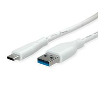 VALUE Câble USB 3.2 Gen 1, A-C, M/M, blanc, 2 m