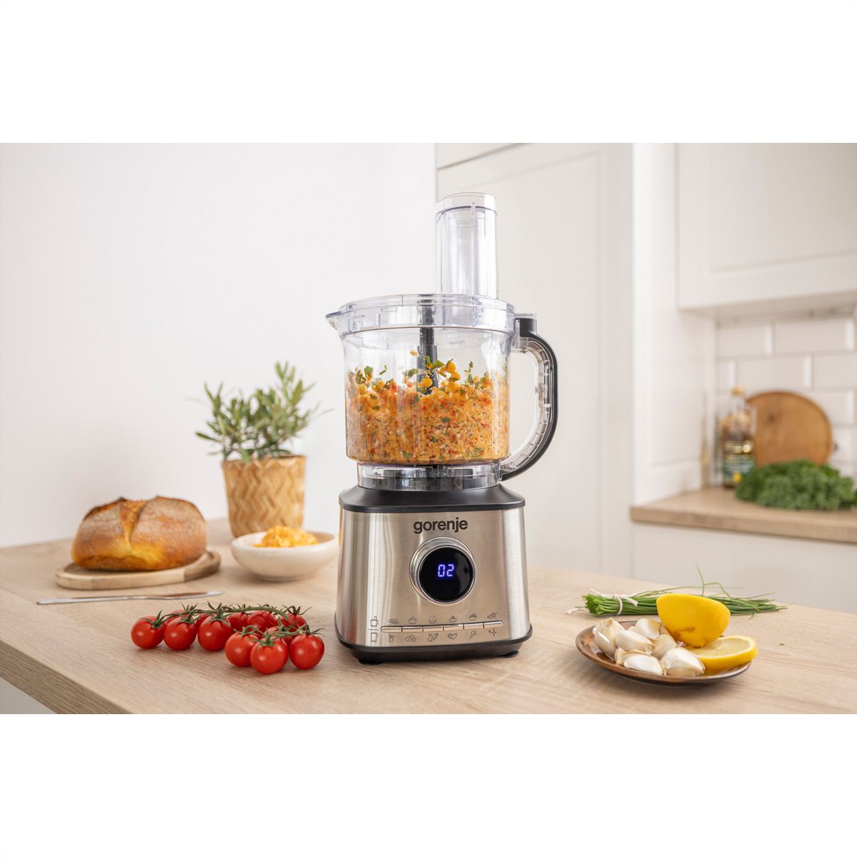 **DEMO*""Robot de cuisine compact Gorenje SBR1500E Food Processor, 1500 W