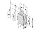 SCHROFF Mikroschalter für Carrier (Mid-size-AdvancedMC-Module) - MICRO SCHALTER SDS001 10STK