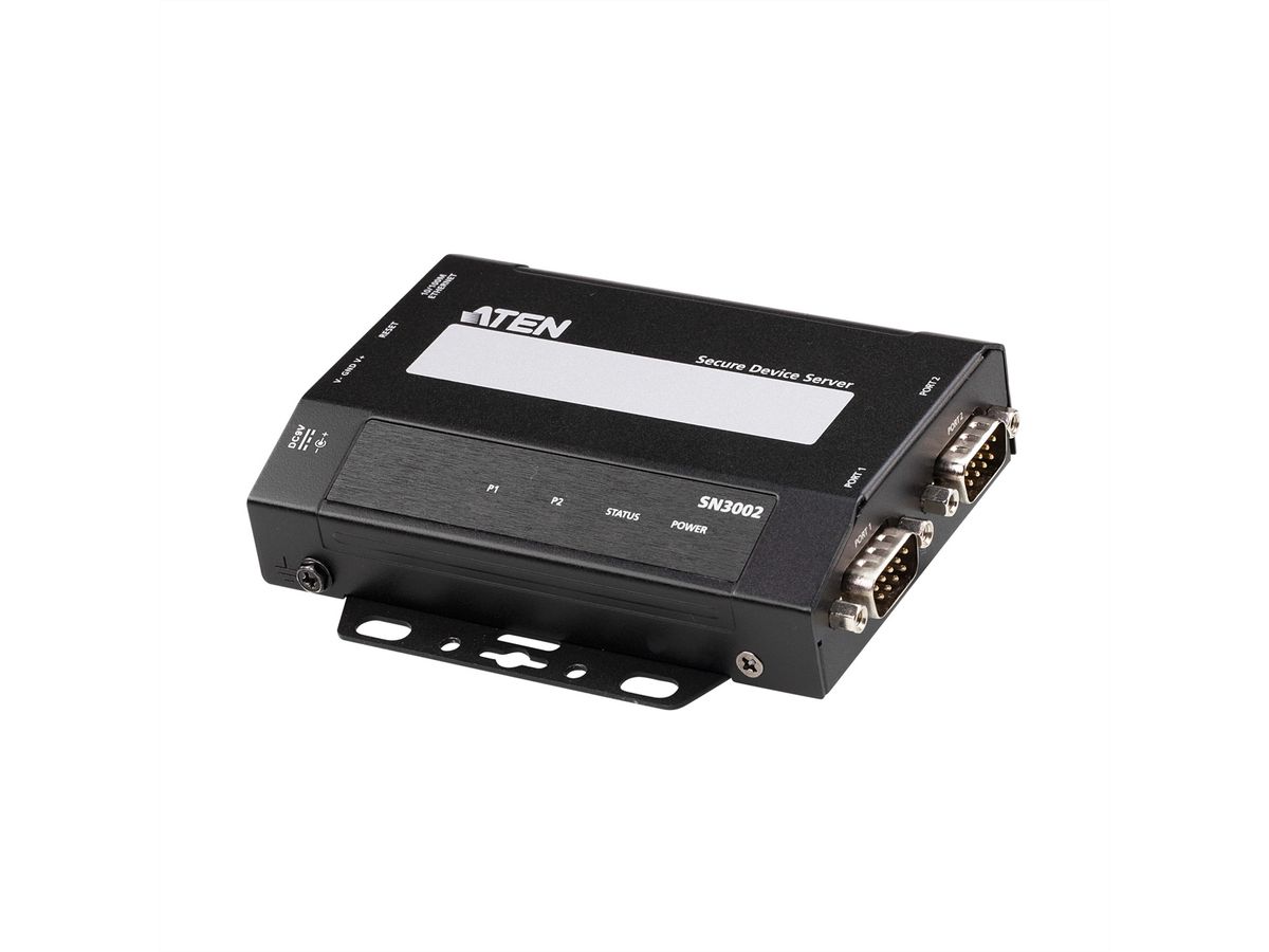 ATEN SN3002 Serveur de périphériques sécurisés RS-232 à 2 ports