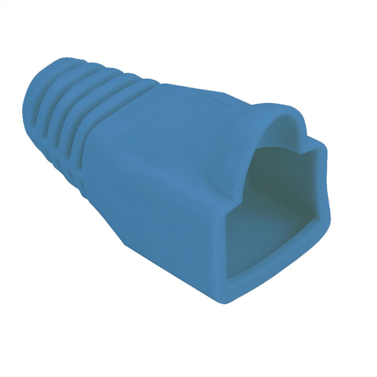Knickschutztülle blau, für RJ-45, 10 Stck