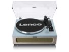 Platine vinyle Lenco LS-440, Bleu/beige