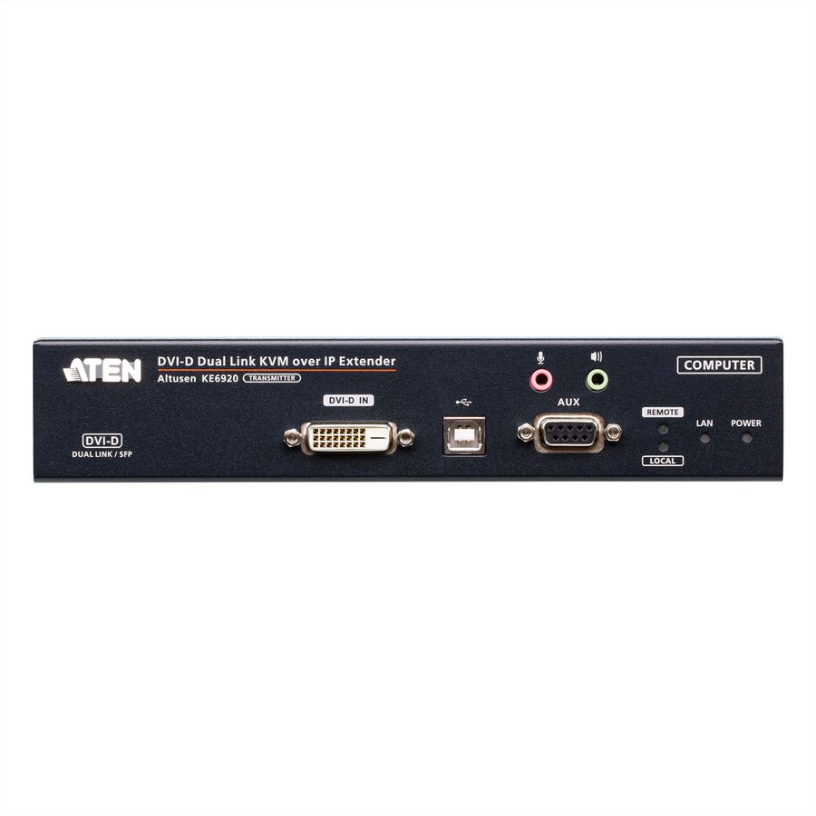 ATEN KE6920T 2K DVI-D Dual Link KVM Over IP Sender mit SFP