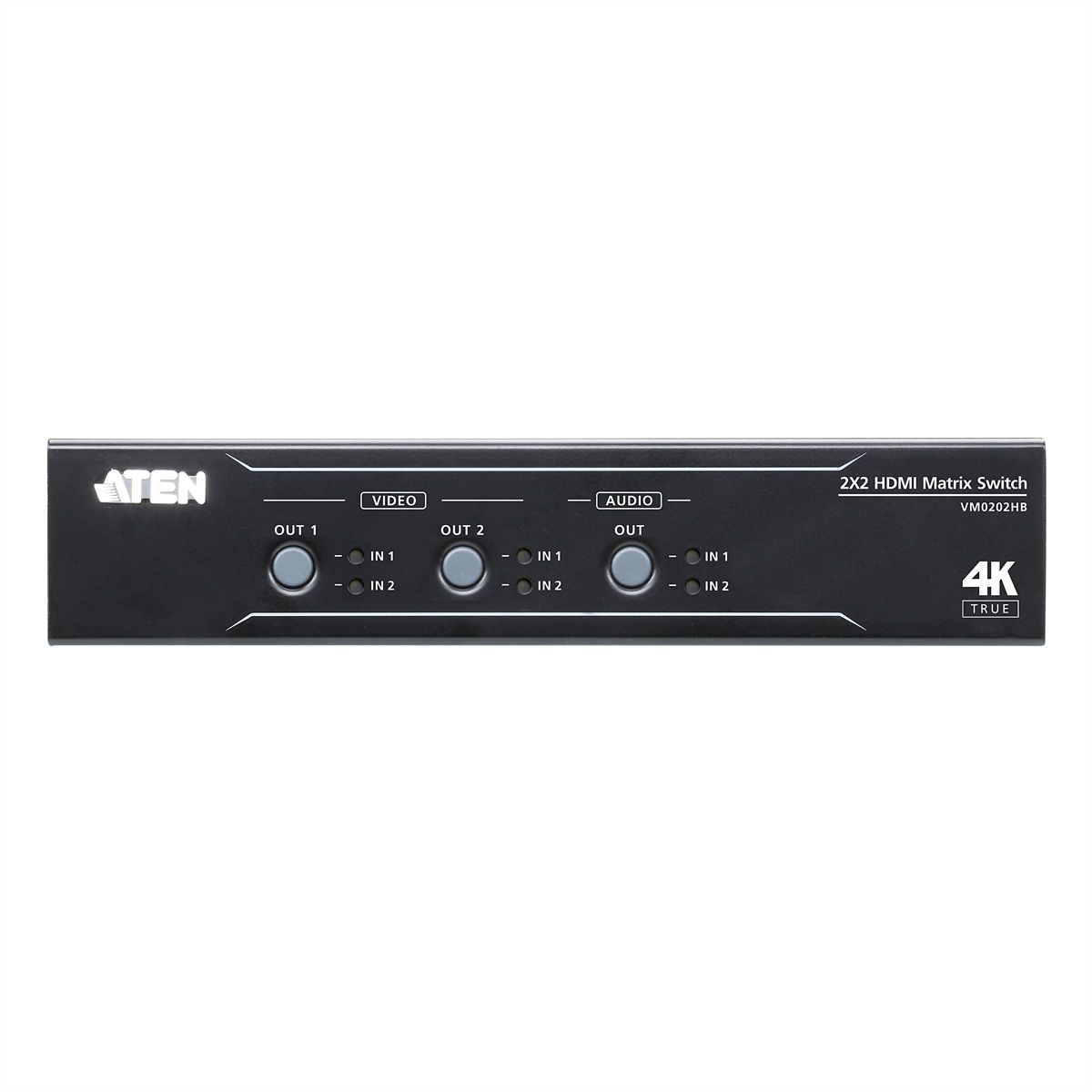 ATEN VM0202HB 2 x 2 True 4K HDMI Audio/Video Matrix Switch