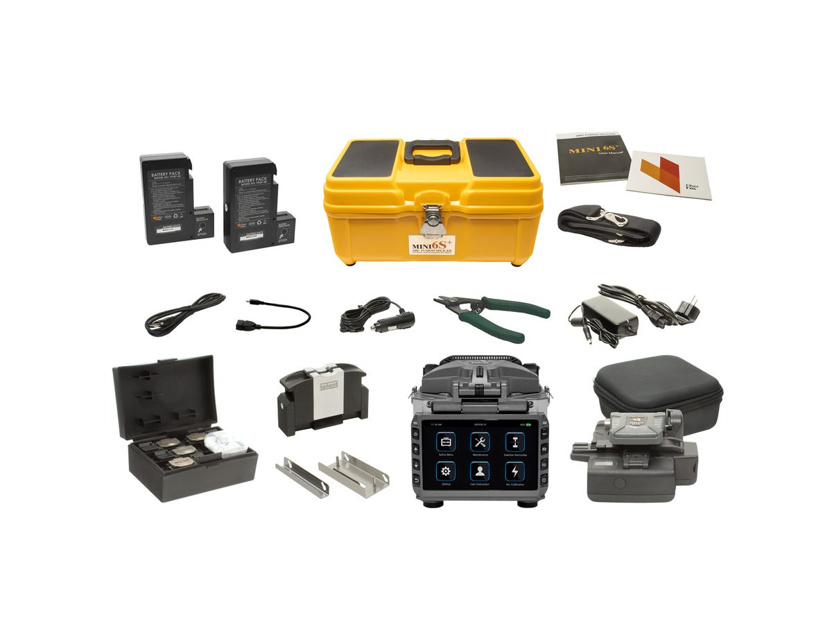 SOFTING FiberFox Spleissgerät Mini 6+ Kit