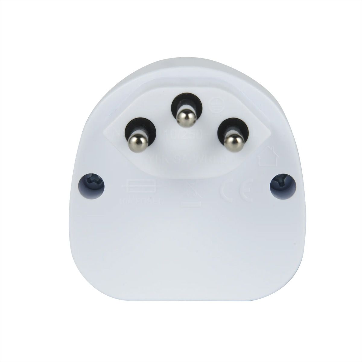 Adaptateur de voyage, blanc, IT,BRA,UK,USA/Japan Typ A/B,AUS/China
