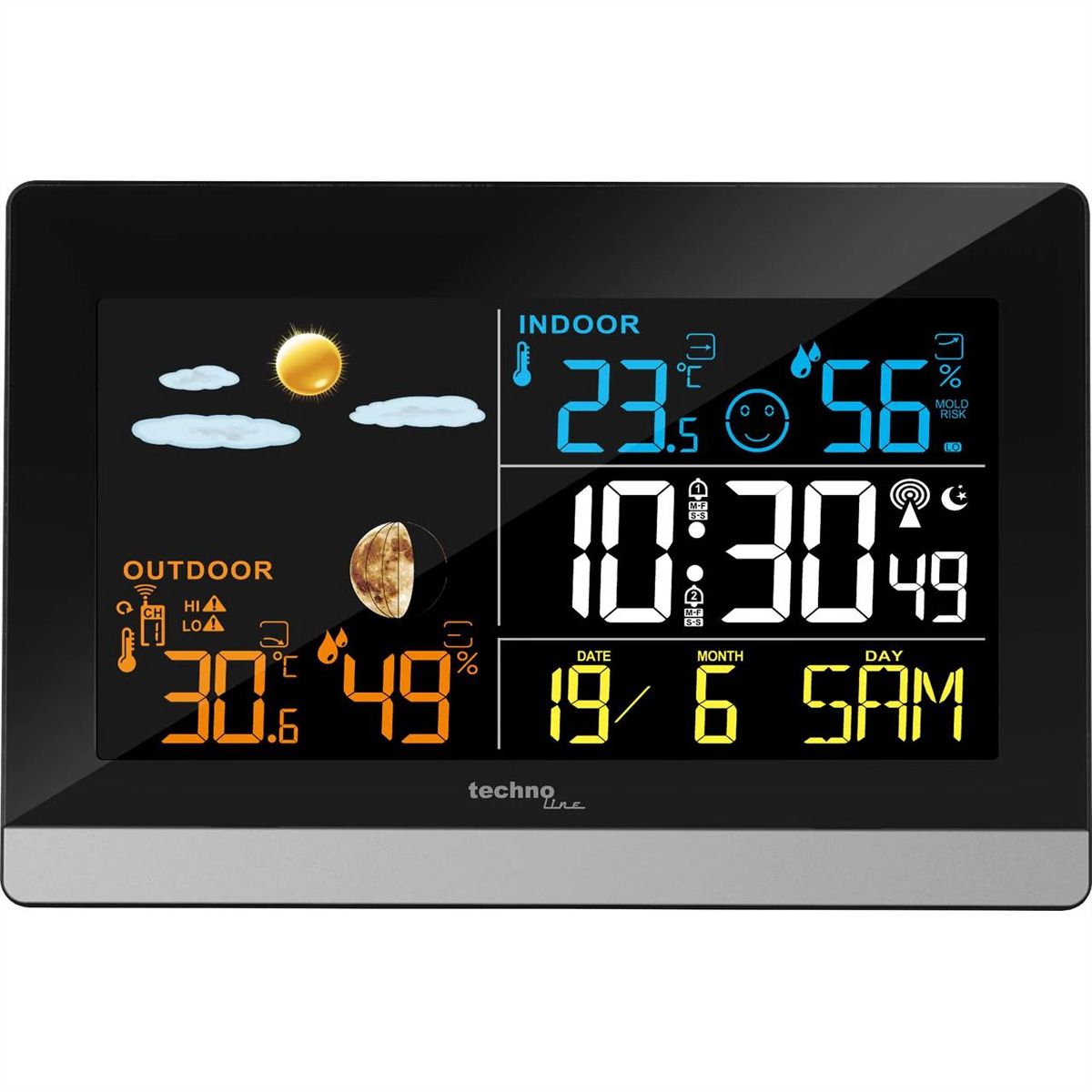 Station météorologique WS 6455 de Technoline