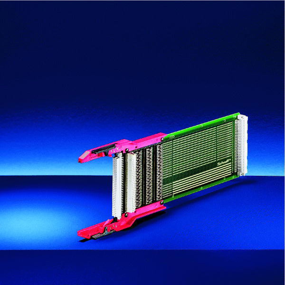 Adaptateur d'essai SCHROFF Type C, C96, 3 U, 220 mm, 4L, U/I