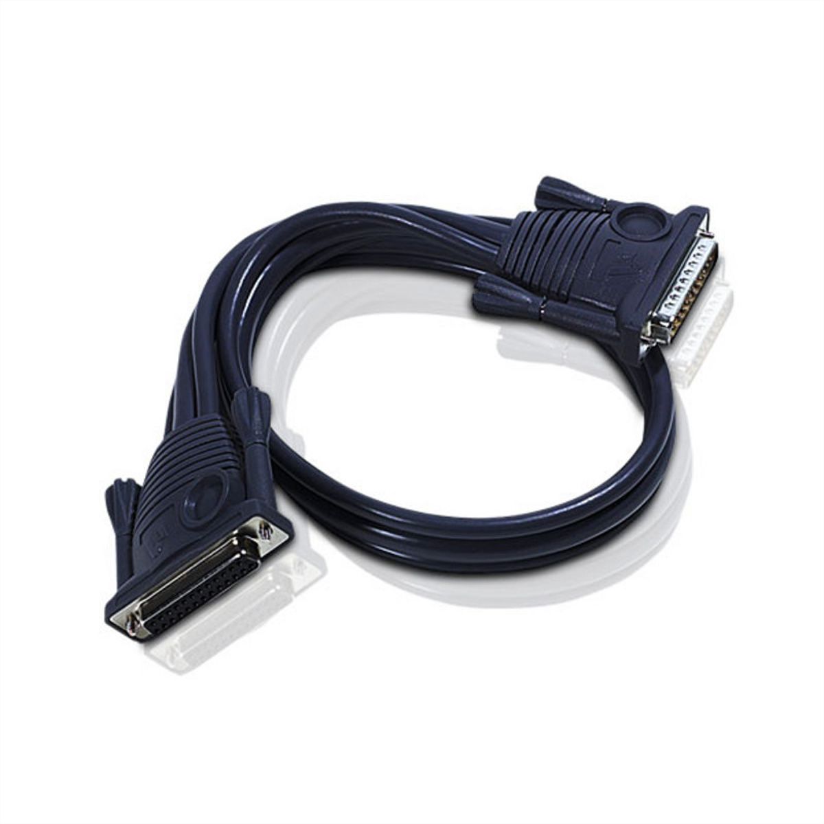 ATEN 2L-1701 Daisy Chain KVM Kabel, schwarz, 1,8 m