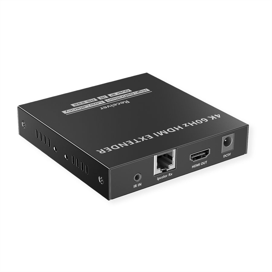 VALUE HDMI-Verlängerung über IP, IPCOLOR, 4K60Hz, 120 m