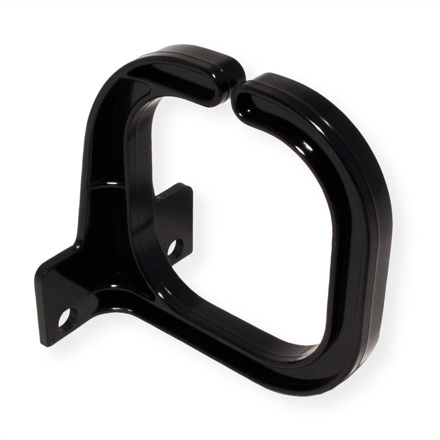 VALUE Etrier 19", 80x80mm, en plastique, noir