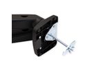VALUE Dual LCD-Arm, Tischmontage, Gasfeder, 5 Gelenke, 12-27 Zoll, bis 2x 6,5 kg, schwarz