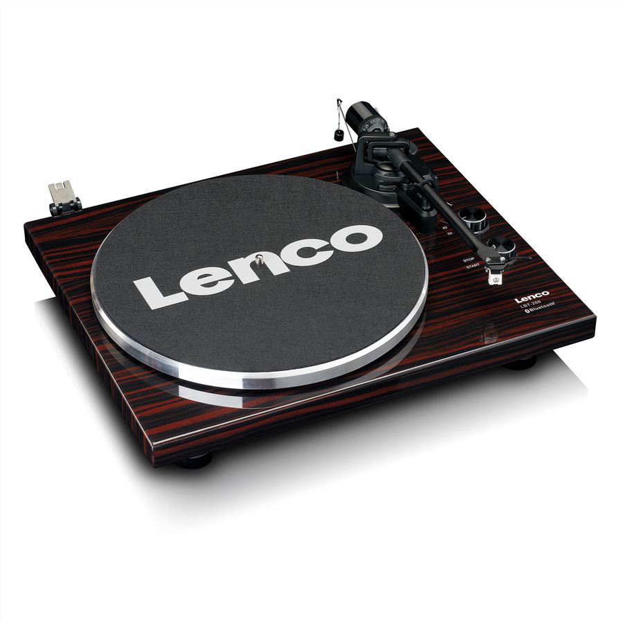 Lenco Platine vinyle LBT-288WA, noir / marron