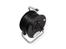 BACHMANN Enrouleur électrique, AC230V, 4 prises 2P+T allemand, 50 m
