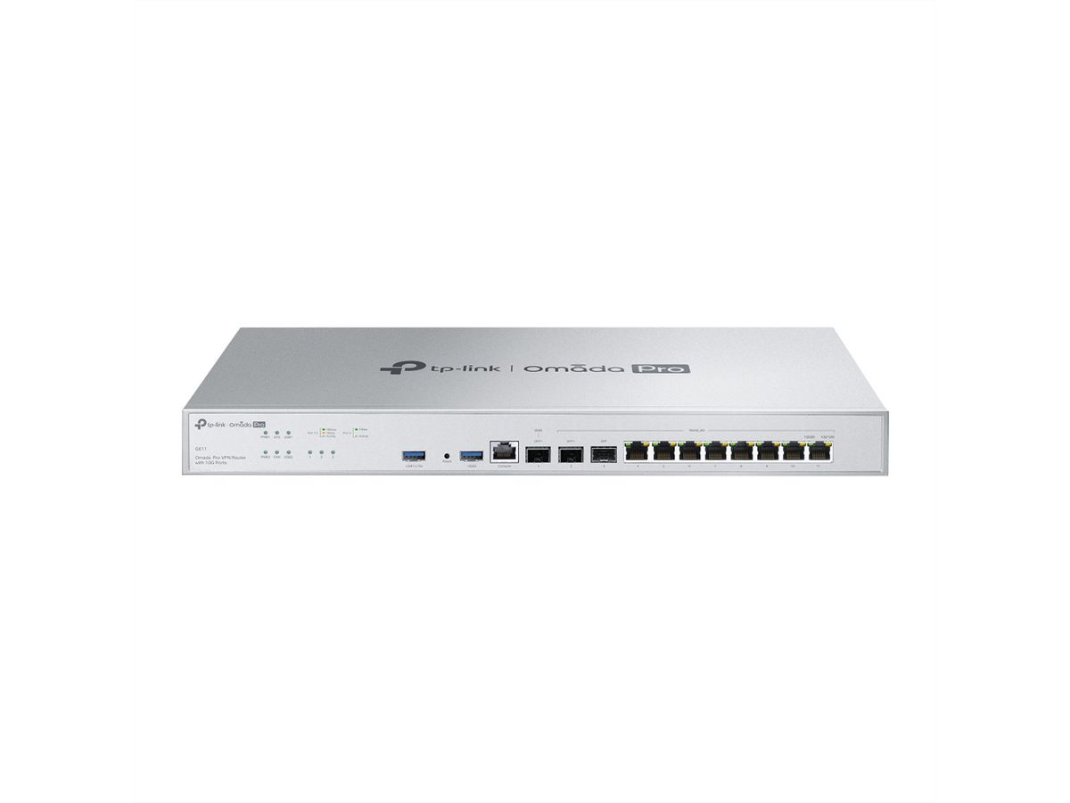 TP-Link Campus VPN Routeur G611, 2x10GE 10WAN VPN Routeur
