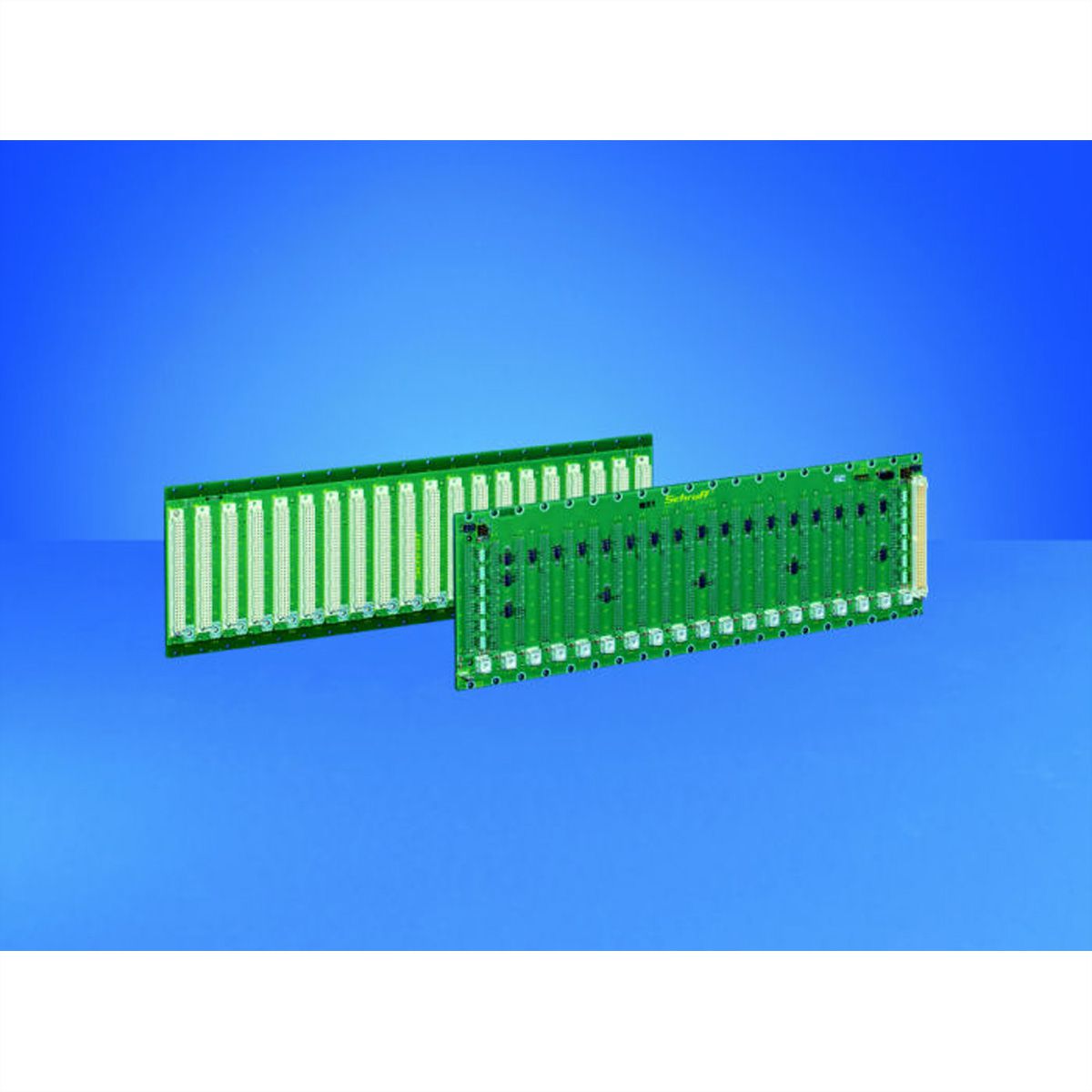 SCHROFF BUSPLATINE 2SLOT VME J1 EDC