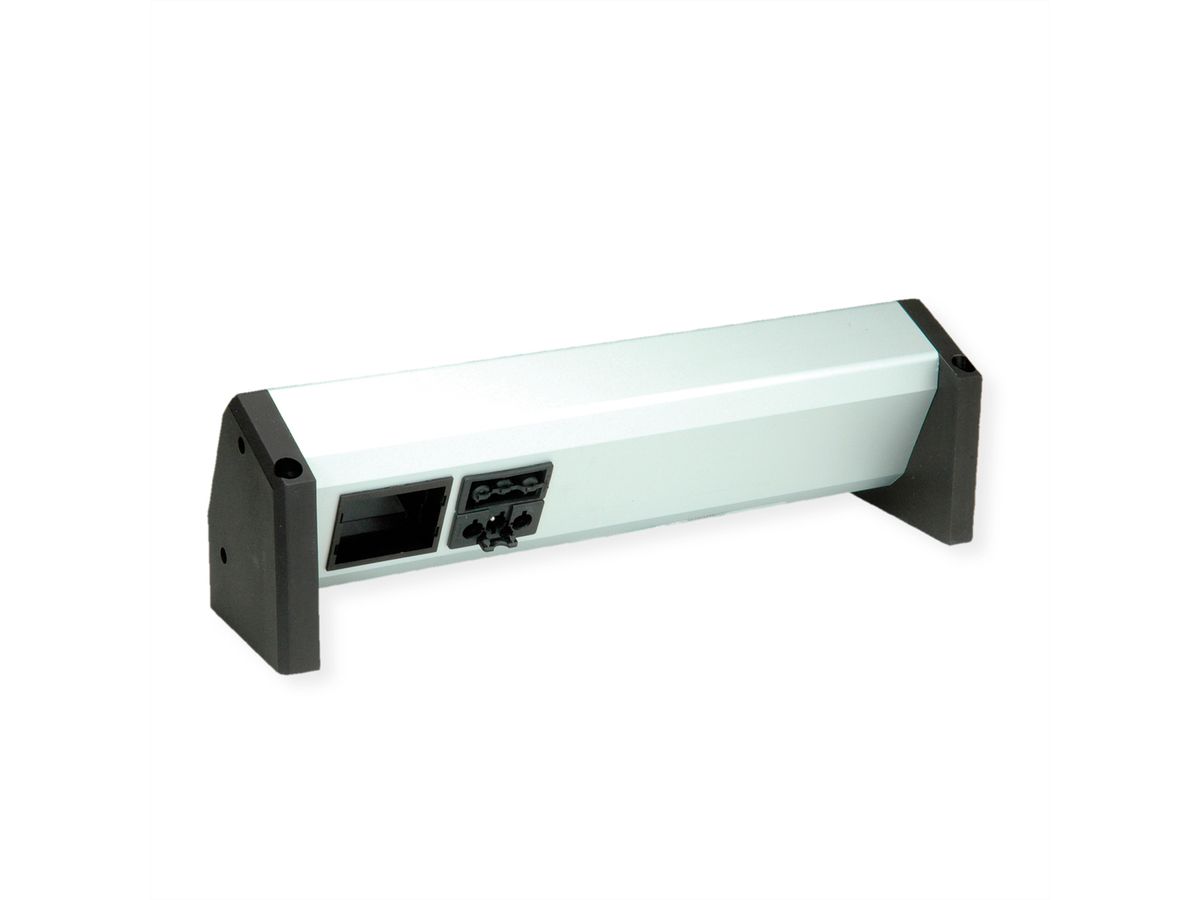 BACHMANN DESK 2x contact de protection USB A&C