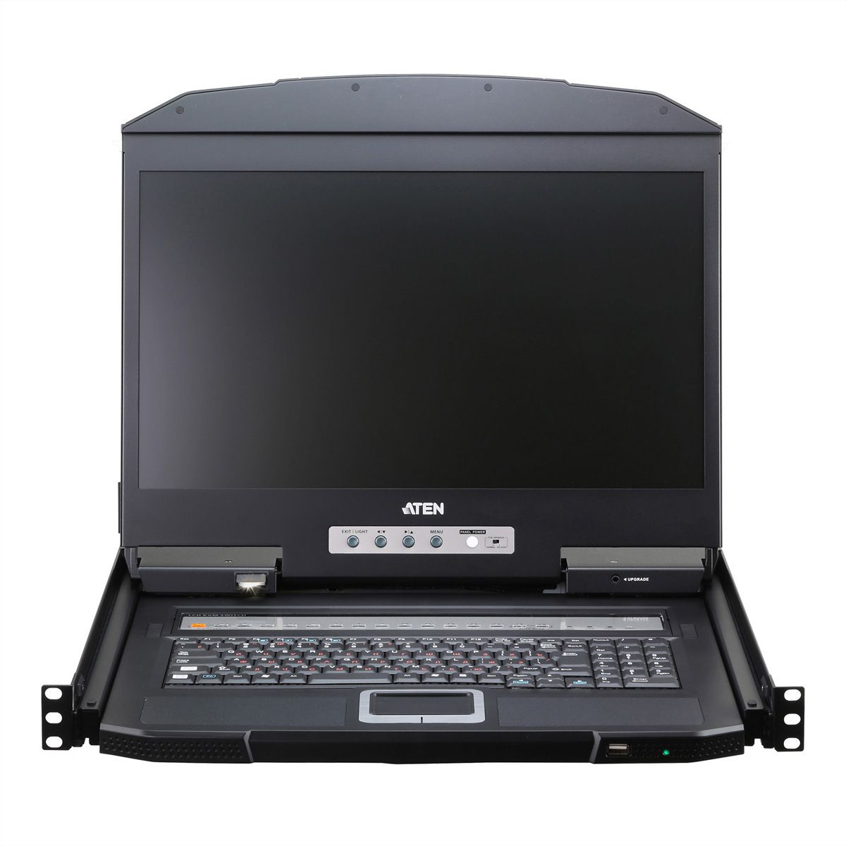ATEN CL3716NX IT Console KVM LCD grand écran USB HDMI 16 ports à rail simple, IT-Layout