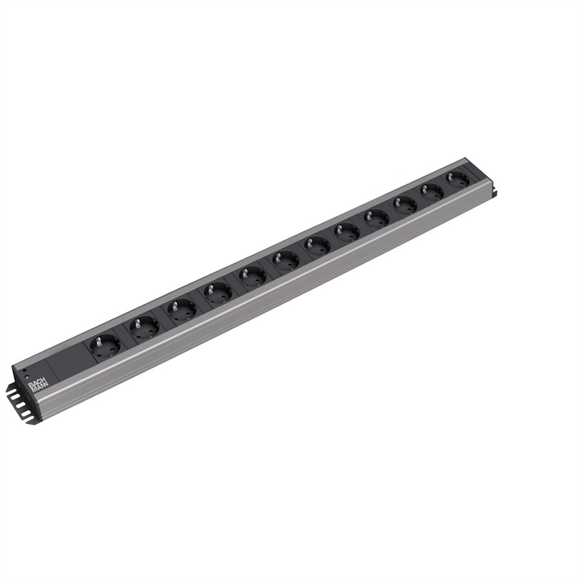 BACHMANN Multiprise 12x contact de protection, 2 m