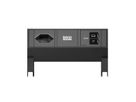 BACHMANN DESK2 1xCH 90° 1xUSB C/C 65W, L=0,2m RAL9005