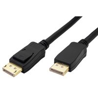 ROLINE GREEN Câble DisplayPort v2.1, 16K@60Hz, 80Gbit/s, UHBR20, DP M-M, noir, 2 m