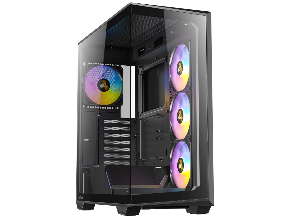 ANTEC Constellation C3 ARGB PC Gehäuse Midi Tower ATX, schwarz