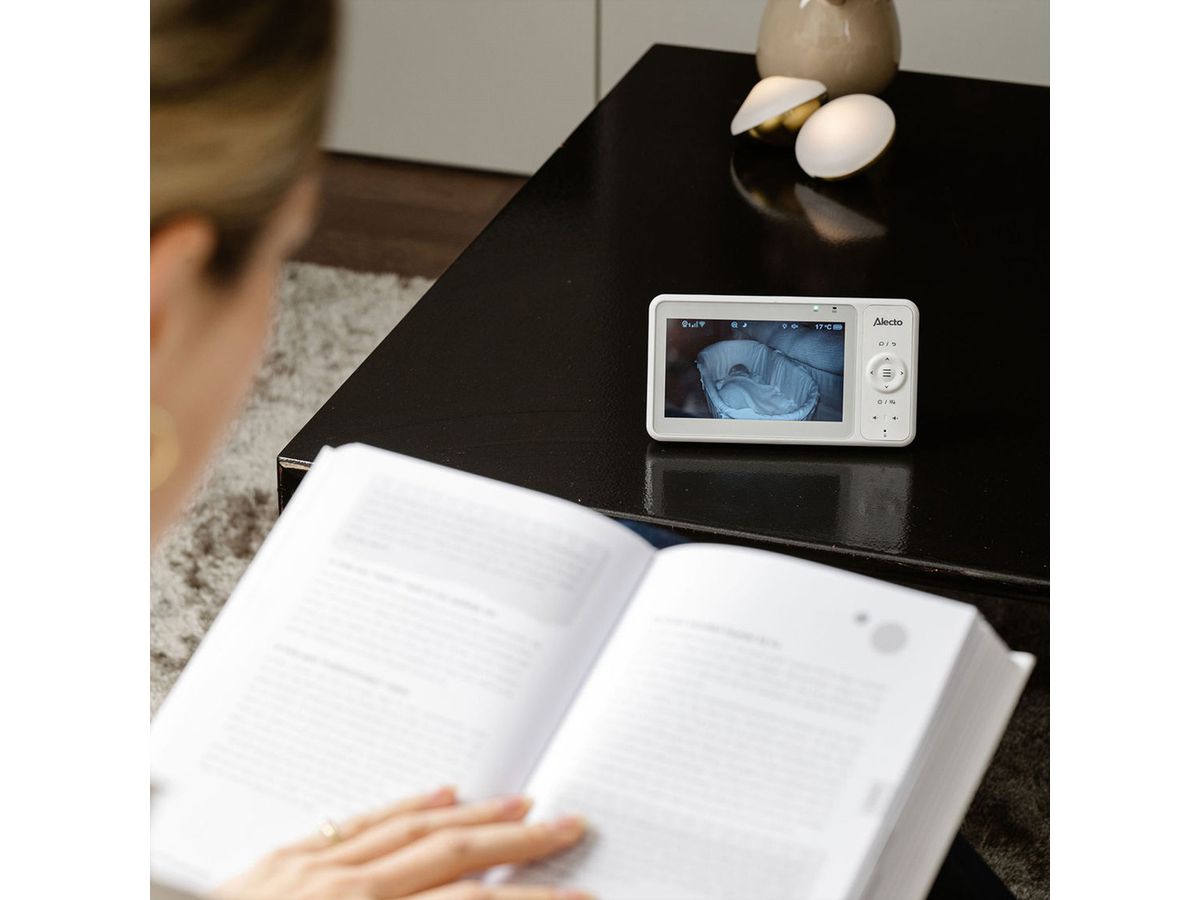 Alecto Babyphone DVM2060 12.7cm Display, Compatibilité avec les applications pour smartphones