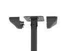 Hagor bride de plafond CPS - ceiling plate with cover, noir