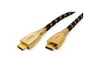 ROLINE GOLD Câble HDMI Ultra HD avec Ethernet, M/M, 1 m