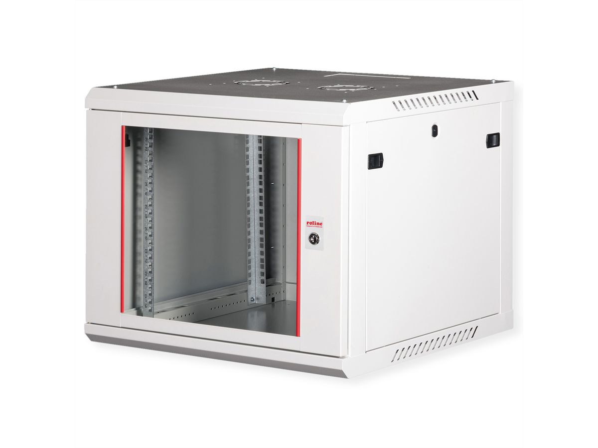ROLINE 19-Zoll Wandgehäuse Basic Plus 9HE, 600x600 BxT grau