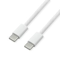 VALUE Câble USB 2.0, C–C, M/M, 60W, blanc, 1 m