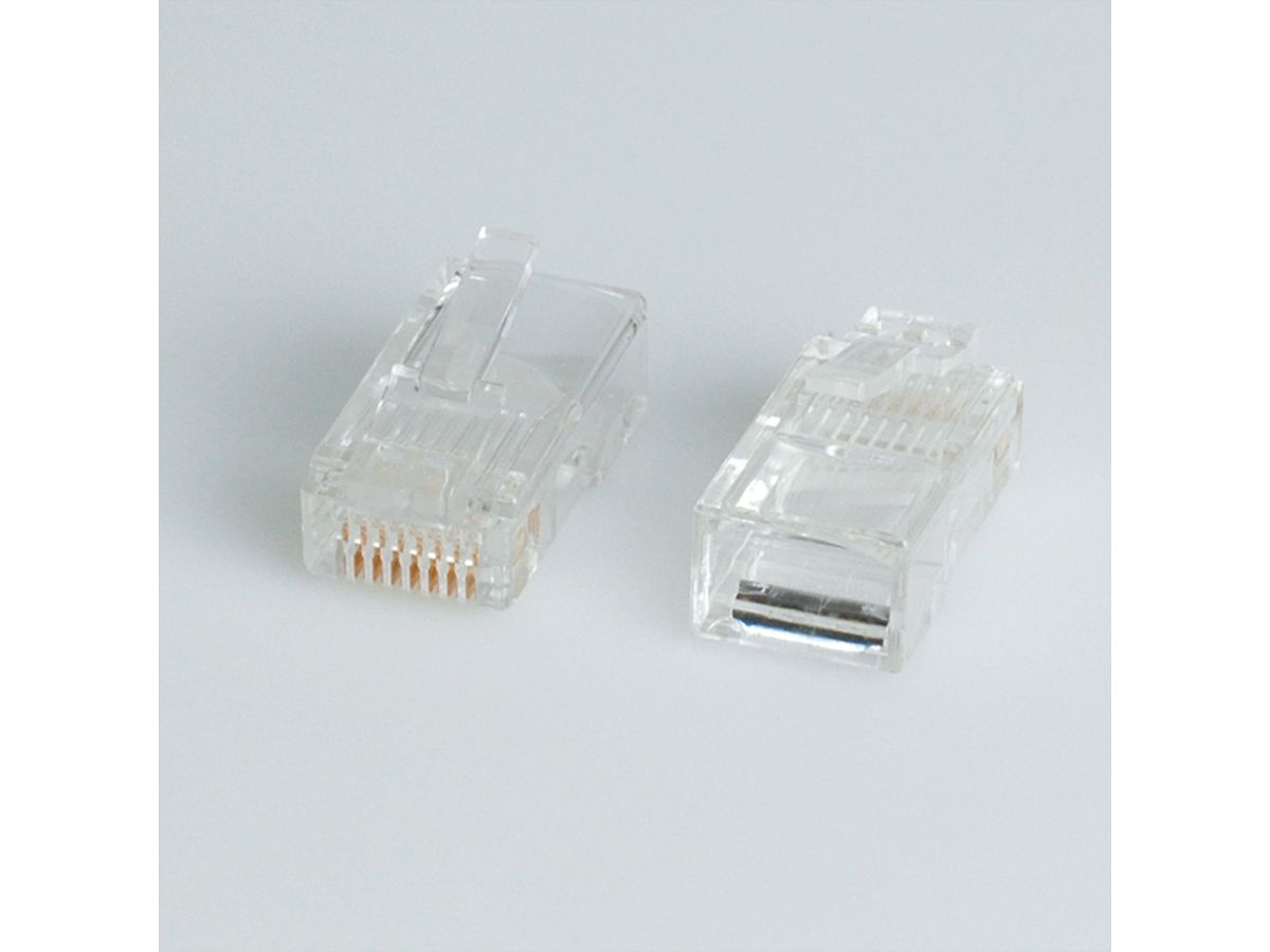 ROLINE Modular-Plug ungeschirmt, Cat.5e (Class D), 10 Stck