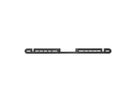 Nedis Soundbar-Wandhalterung für Sonos Arc schwarz, Wand, 10 kg, 11 mm Profil
