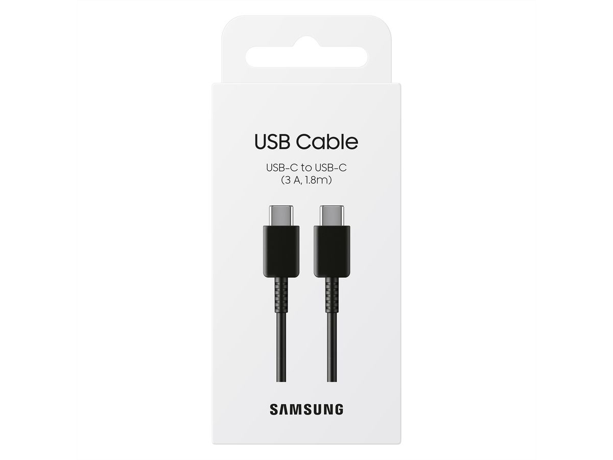 Samsung USB-C Kabel 3A 1.8m, schwarz
