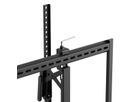 VALUE  Support mural TV, très résistant, télescopique, inclinable, fixe, <80 kg, <266,7cm (105"), 1000 x 600
