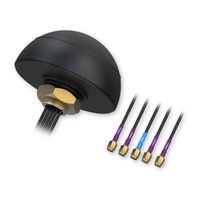 TELTONIKA PR1KCL28 Antenne de toit, COMBO QUAD MOBIL/GNSS SMA
