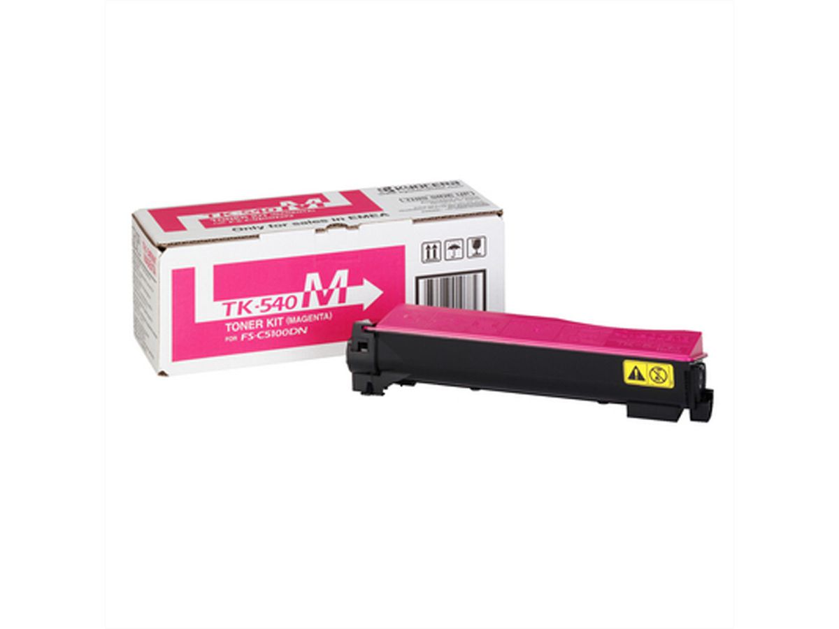 TK-540M, KYOCERA Toner, magenta für ca. 4.000S., Kyocera Mita FS-C5100DN,