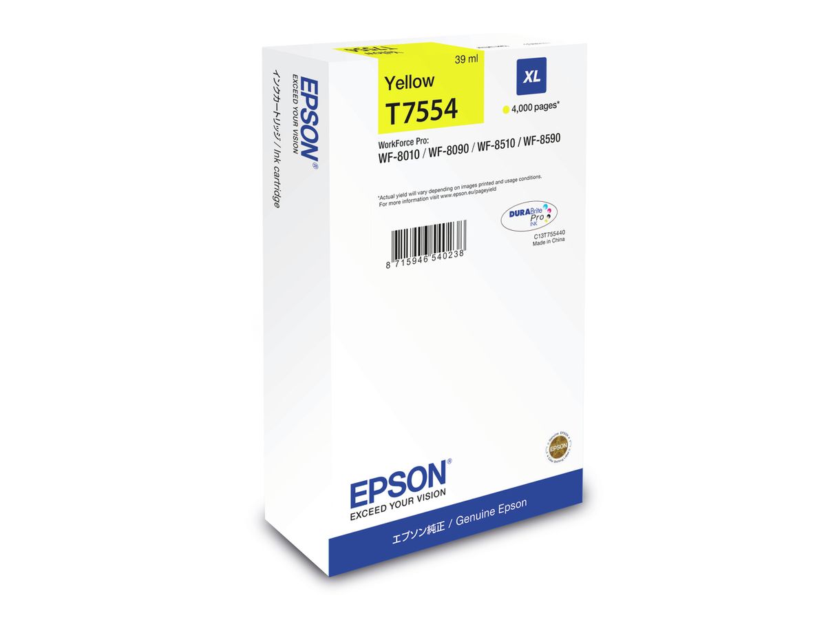 Epson Tintenpatrone XL Yellow