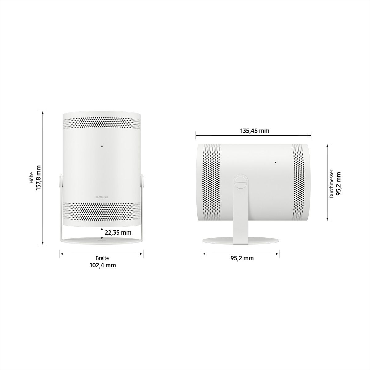 Samsung The Freestyle 2nd Gen. Projector LFF3C