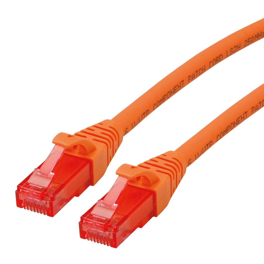 Cordon ROLINE UTP Cat.6, LSOH, Component Level, orange, 2 m