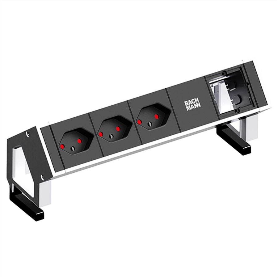 BACHMANN DESK2 3xCH T13 90° 1xCM, SUISSE