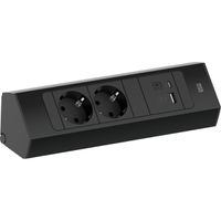 BACHMANN CASIA 2 2xCEE7/3 1xUSB A/C 22W 2,0m AEH SW