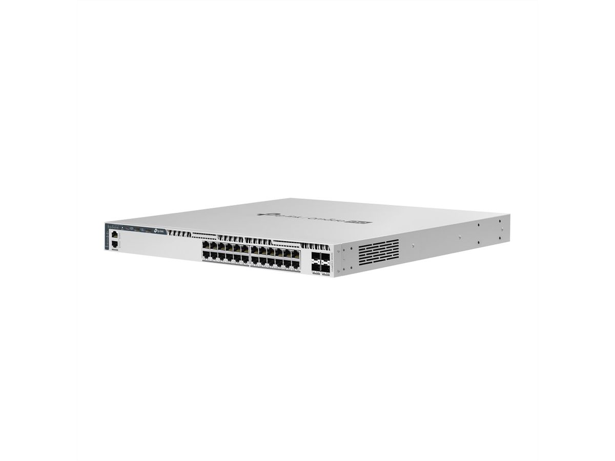 TP-Link Campus Switch S6500-24MPP4Y , 24x2.5G 4x25G PoE L3 Stackable Switch