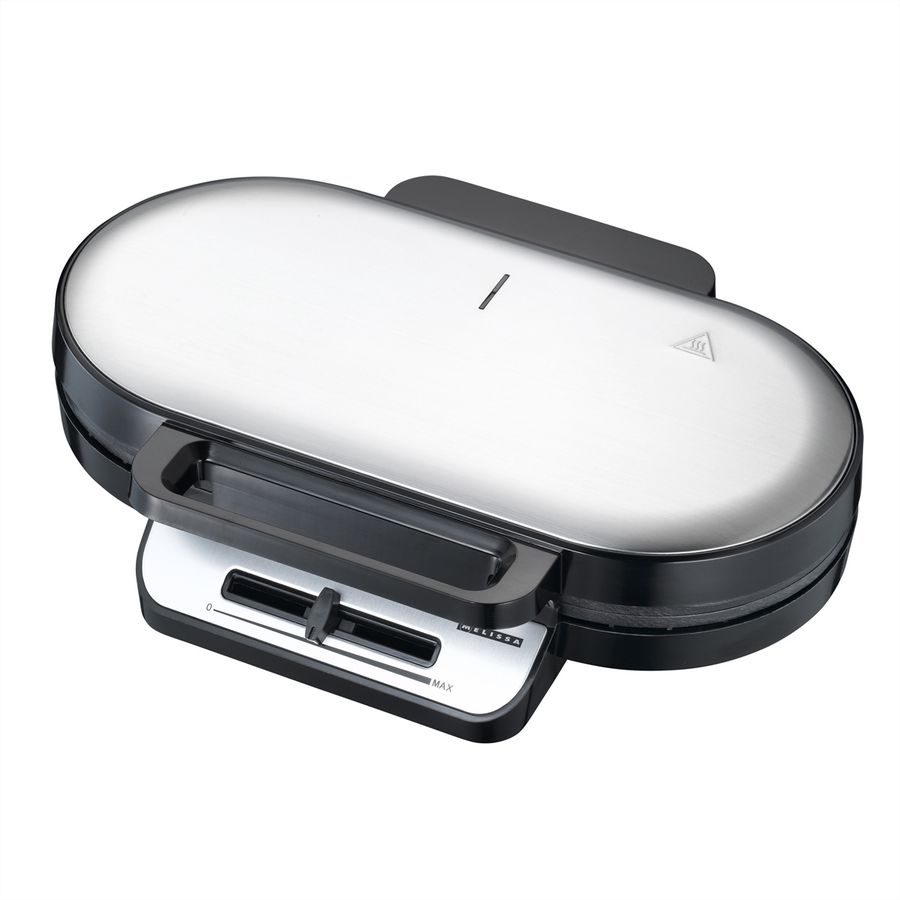 Melissa Gaufrier 16250087, Gaufrier double, noir/ss, 1200W