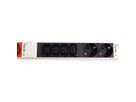 BACHMANN IT PDU ALU 0UH 12x C13 6x contact de protection 3x 16A CEE rouge