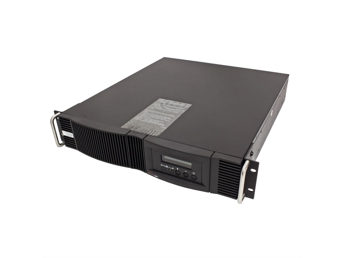 ROLINE ProSecure III 1500 RM2HE - Online USV, 19" Rackversion, schwarz