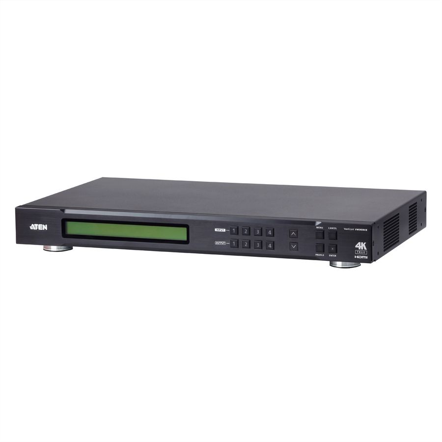 ATEN VM0404HB 4 x 4 True 4K HDMI Audio/Video Matrix Switch