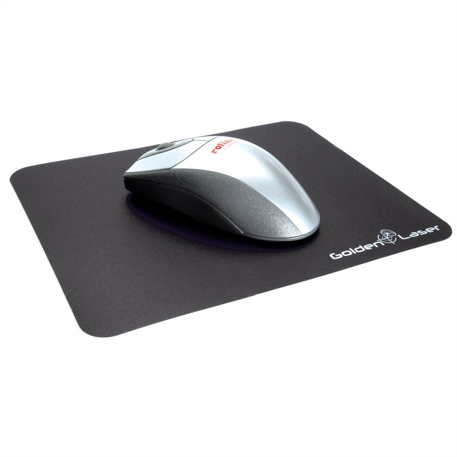 ROLINE Tapis de souris, noir