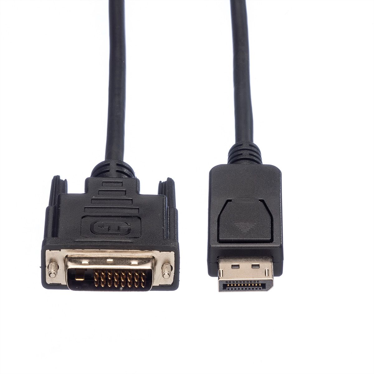 VALUE DisplayPort Kabel DP ST - DVI (24+1) ST, LSOH, schwarz, 1 m