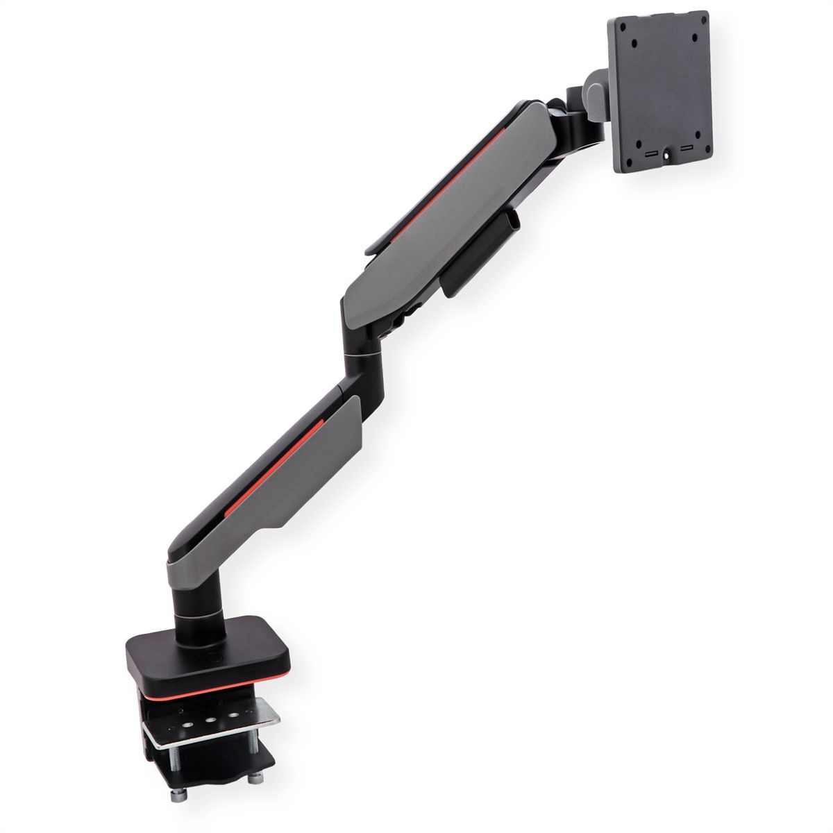 ROLINE Support LCD à gaz, fonction pivot, 5 axes de rotation, 17–49 pouces, jusqu'à 20 kg